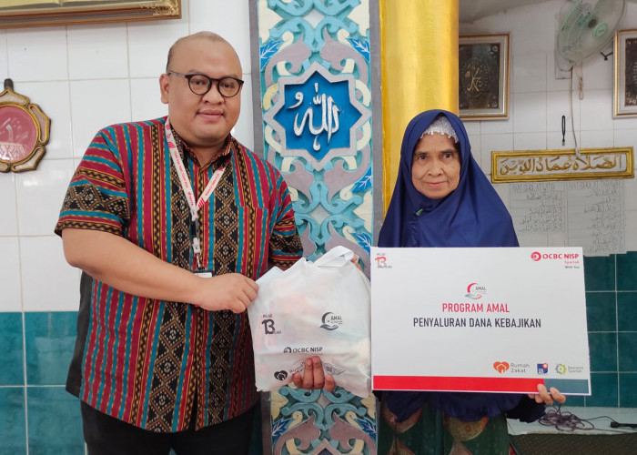  Bank OCBC NISP Syariah dan Rumah Zakat Berbagi dengan Sesama