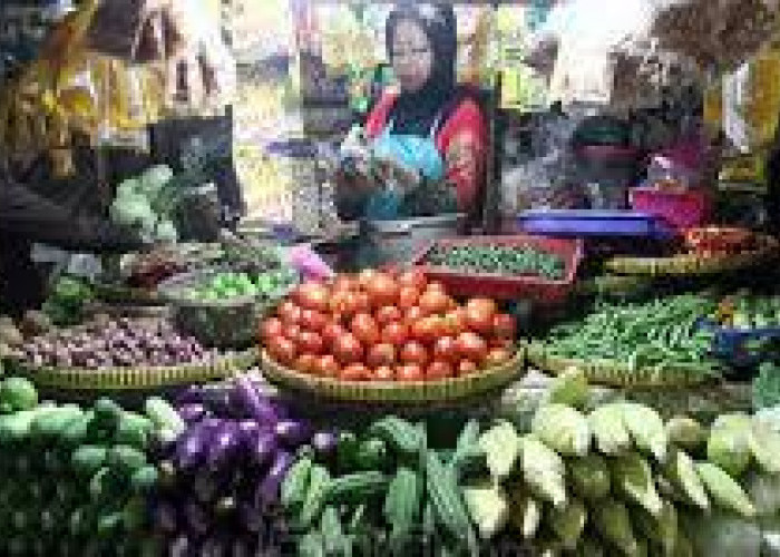 H+3 Lebaran, Harga Sayur di Pasar Palembang Masih Tinggi