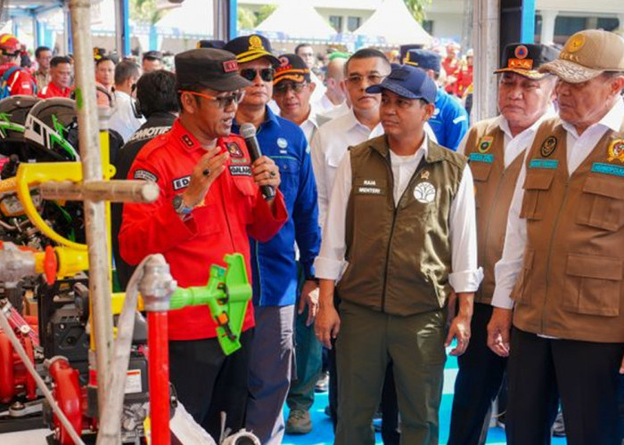 Apel Siaga, Menko Polkam Minta Pengusaha Bantu Atasi Karhutla di Sumsel