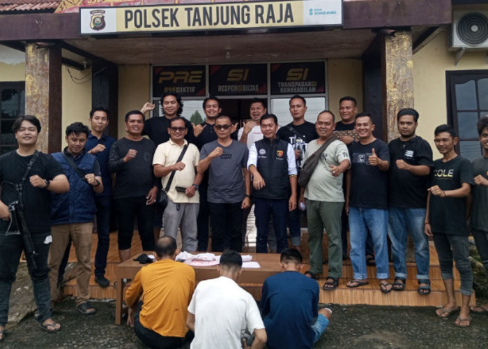 3 Tersangka Penggoldol Emas 23 Suku di Tanjung Raja Ditangkap 