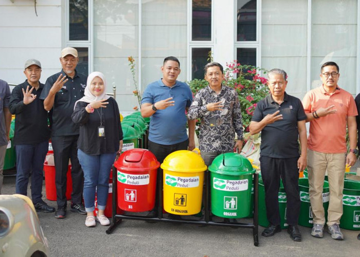 Pegadaian Kanwil III Sumbagsel Dukung Gerakan Pilah Sampah di Palembang 