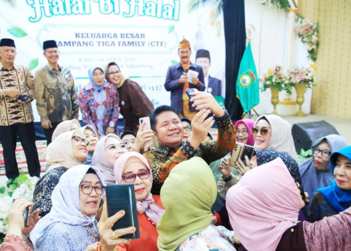 Halal Bihalal Campang Tiga Family 1447 H, Gubernur Ajak Perkuat Silaturahmi dan Lestarikan Budaya Komering 