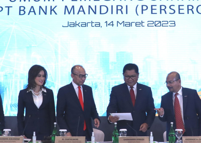 Tok! RUPST Bank Mandiri Sepakat Tebar Dividen Rp 24,7 Triliun