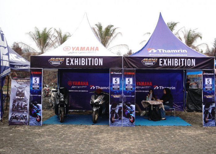 Yamaha Thamrin Hadirkan Maxi Exhibition, Servis Gratis hingga Ragam Promo di Sumatera Cup Prix 2026 Seri 3