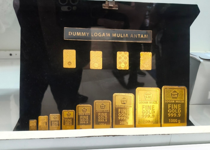 Harga Emas Antam Hari Ini Senin 4 Mei 2026 Turun Tipis Rp 1 Ribu, Logam Mulia 1 Gram Jadi Rp 2,7 Juta