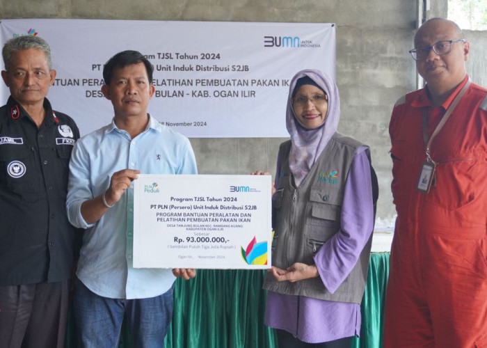 Program PLN Peduli Dorong Optimalisasi Peternakan dan Perikanan di Desa Tanjung Bulan