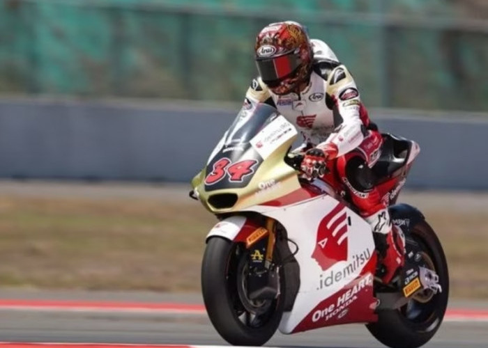 Hasil Moto2 2024 Sirkuit Motegi, Pebalap Indonesia Mario Suryo Aji Gagal Finish, Manuel Gonzalez Raih Podium 