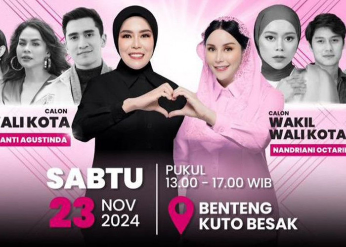 Besok Kampanye Akbar Fitri-Nandri di BKB, Bakal Hadir Artis Ibu Kota Lesti Kejora Hingga Rizky Billar 