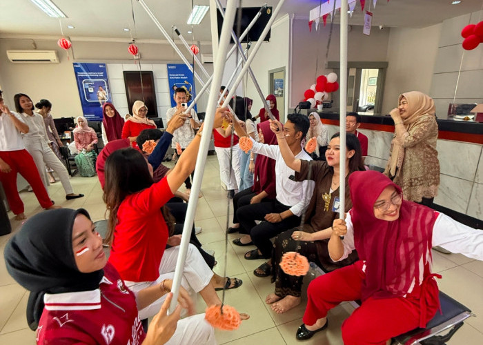 Semarak HUT RI Ke-81, BRI Cabang Sekayu Meriahkan Hari Kemerdekaan dengan Upacara dan Beragam Lomba