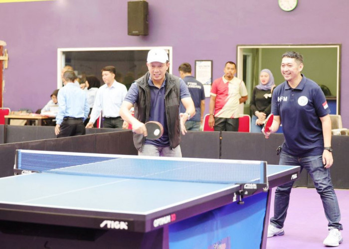 Kadispora Adrianus Amri Challange PTMSI Kota Palembang, Janji Reward Beasiswa dan Penghargaan