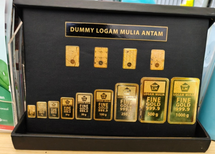Harga Emas Antam Hari Ini 3 April 2026 Anjlok Rp 65 Ribu, Logam Mulia 1 Gram Turun Lagi ke Rp 2,8 Juta