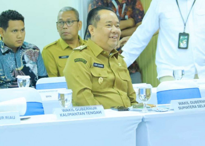 Rakor Nasional Karhutla 2026, Wagub Cik Ujang Dorong Penguatan Sinergi dan Status Siaga Dini di Sumsel