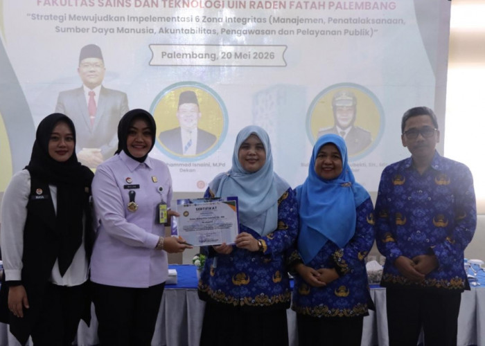 Kemenkum Sumsel Paparkan Strategi Pembangunan Zona Integritas di UIN Raden Fatah Palembang