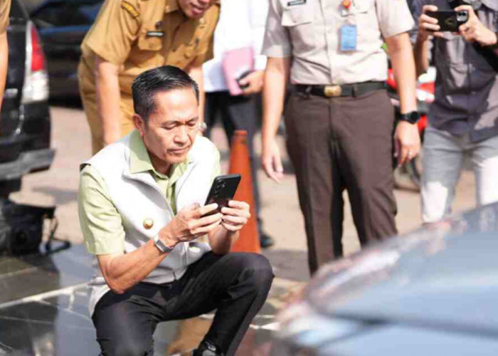 Waduh! Sidak Kendaraan Dinas, Walikota Ratu Dewa Temukan Mobil Nunggak Pajak 11 Tahun