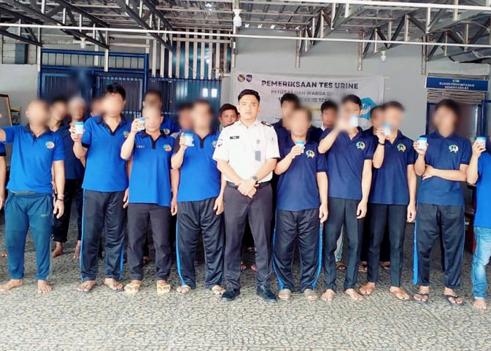 23 Warga Binaan Lapas Sekayu Jalani Tes Urine
