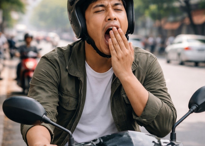 Simak Cara Hilangkan Kantuk, Saat Berkendara Motor Selama Bulan Puasa Ramadan