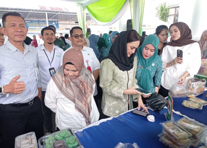 Buruan Datang, Pasar Bedug Ramadan Bank Sumsel Babel Syariah di Kantor Kecamatan Kemuning, Ini Promonya