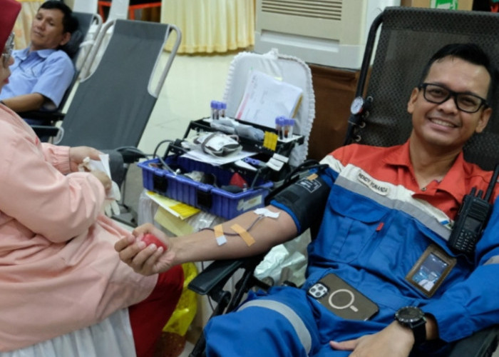Pekerja Kilang Plaju Donorkan 320 Kantong Peringati Bulan K3 Nasional, Ini Manfaat Bagi Tubuh usai Donor Darah