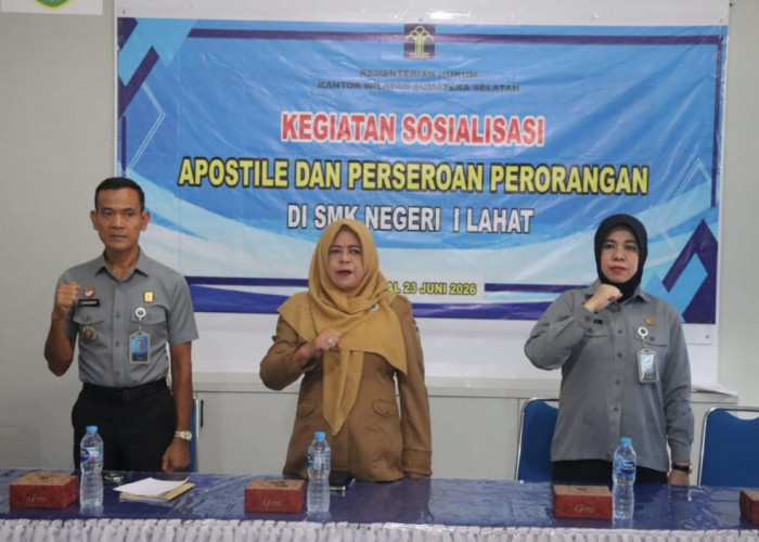 Kemenkum Sumsel Perkuat Kolaborasi dengan Dinkop UKM Lahat, Perluas Legalitas Perseroan Perorangan UMKM 