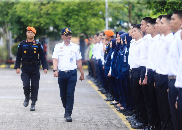 Posko Angkutan Nataru 2025/2026 dimulai, KAI Divre III Palembang Laksanakan Apel Gelar Pasukan