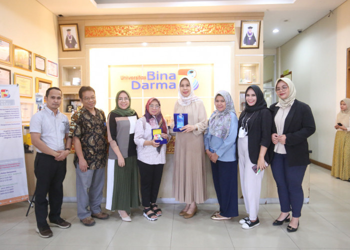 Universitas Bina Darma Terima Penghargaan dari Universitas Bangka Belitung