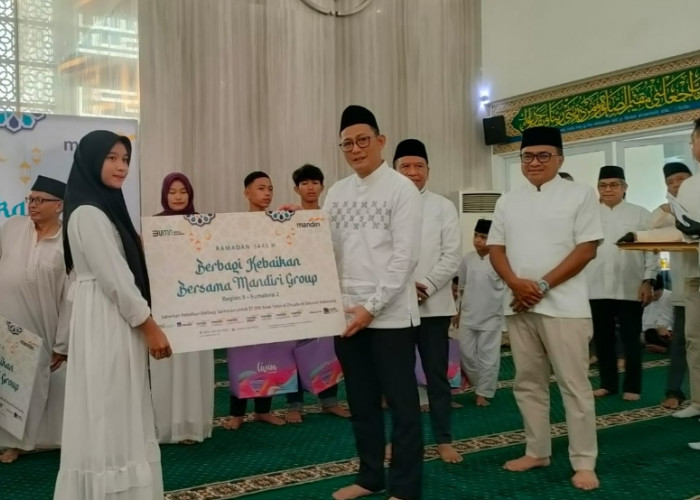 Tebar Berkah Ramadhan 1445 H, Bank Mandiri Santuni 750 Anak Yatim dan Duafa di Region II Sumatera 2