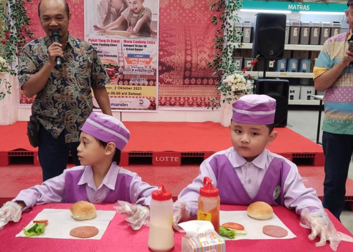 Bikin Gemes, Ada Burger Bisa Senyum Tampil di Cooking Competition