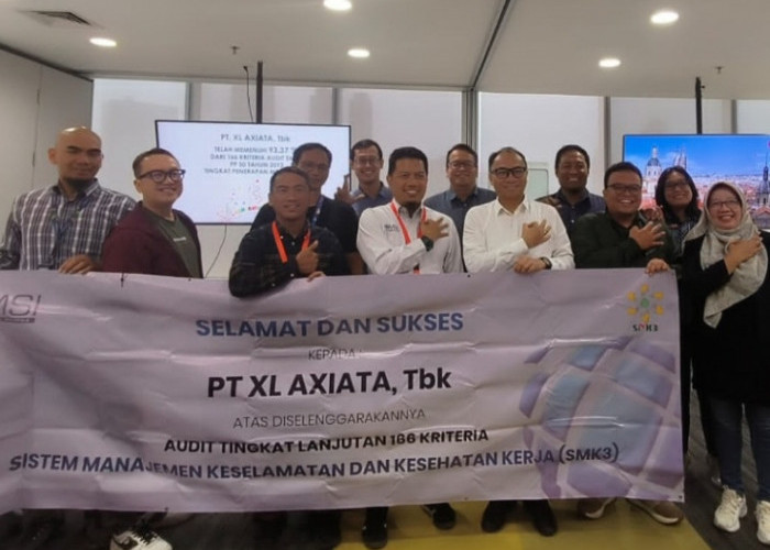 XL Axiata Raih Bendera Emas dari Kemenaker RI, Siap Tangani Proyek Beresiko Tinggi