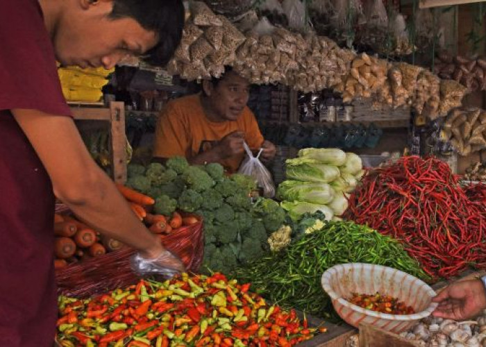 Lemahnya Daya Beli Masyarakat Harga Cabai di Pasar Palembang Turun