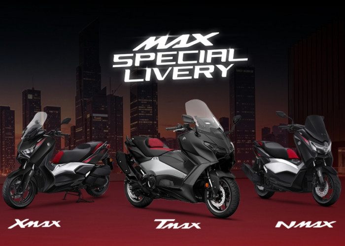 Yamaha Luncurkan MAX Special Livery, Rayakan Perjalanan 25 Tahun MAX Hadir untuk Konsumen Global