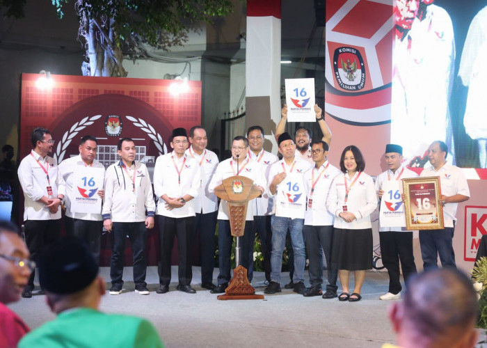 Partai Perindo Nomor Urut 16 di Pemilu 2024, HT: Semangat Raih _Double Digit!