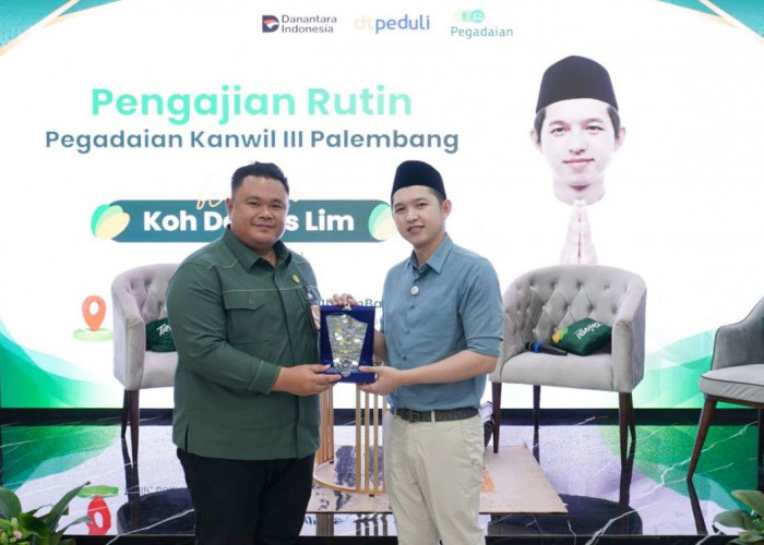 Pegadaian Kanwil III Palembang Gelar Pengajian Rutin Bersama Koh Dennis Lim 