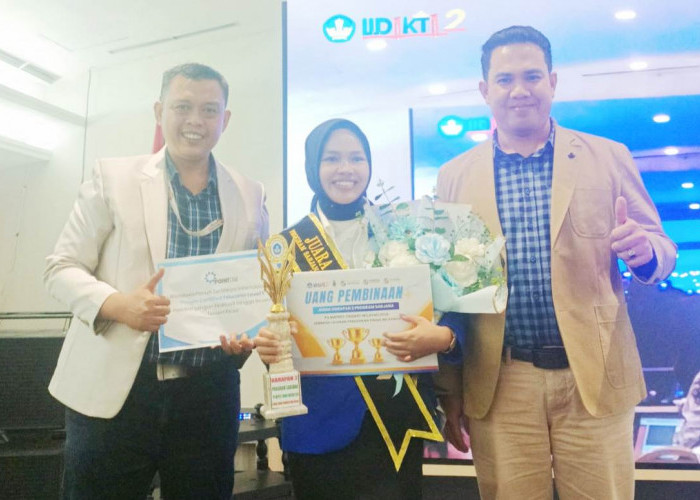Elak Enggraini, Mahasiswa Ilmu Komunikasi UBD Raih Juara Harapan 3 Pilmapres LLDikti Wilayah II