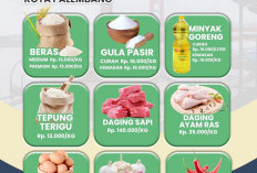 Daftar Harga Sembako Palembang Hari Ini: Cabai Merah Keriting Rp 30.000 Per Kg