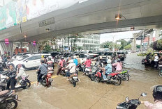 Ratu Dewa Berang, Palembang Tergenang Air dan Macet Tapi Tak Petugas di Lapangan