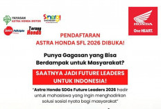 Kompetisi Bagi Mahasiswa, SFL 2026 dari Astra Motor Sumsel dan Yayasan AHM Resmi Dibuka, Ini Jadwalnya