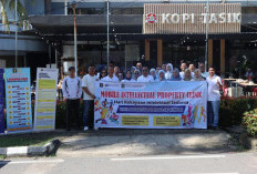 Semarak Hari Kekayaan Intelektual Sedunia, Kemenkum Sumsel Beri Edukasi di Car Free Day di Kambang Iwak 