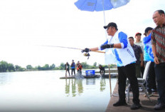 Ribuan Angler Ramaikan Lomba Mancing Sumeks 2025 di Danau JSC