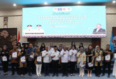 Kemenkum Sumsel Serahkan 24 Sertifikat Merek UMKM Lubuklinggau, Fasilitasi Pendaftaran Kekayaan Intelektual 