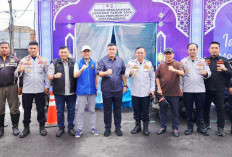 Sekda Aprizal Hasyim Tinjau Posko Lebaran, 500 Personel Disiagakan Amankan Pemudik di Palembang