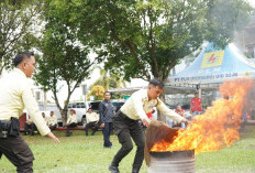 Peringati Bulan K3 Nasional 2026, PLN UP2D S2JB Laksanakan Simulasi Tanggap Darurat Kebakaran