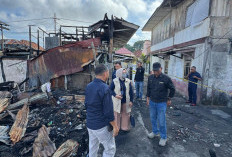 Pusri Salurkan Bantuan untuk Warga Terdampak Kebakaran di Jalan Sultan Agung 1 Ilir Palembang   