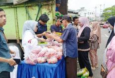Pangan Murah Digelar Dinas Ketapang PALI, Khairiman: Tak Hanya Beras, Sembako Dijual di Bawah Harga Pasar