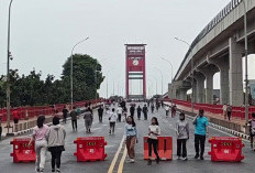 3 Mei 2026 Pemkot Palembang Kembali Uji Coba ke-2 CFD Ampera-Sudirman, PKL Bakal Ditertibkan