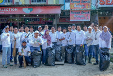 Aksi Bersih Lingkungan Kampung Sehati PT Pusri Palembang Kumpulkan Sampah 2 Ton Satu Hari