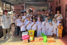 Bakti Sosial Direktorat Intelkam Polda Sumsel Kunjung Panti Asuhan Miftahul Ilmi Palembang