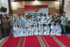 Direktorat Intelkam Polda Sumsel Gelar Doa Bersama Anak Yatim Mahabatul Umi dalam Rangka Jaga Kamtibmas 