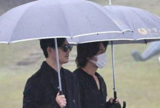 Momen Jerry Yan dan Vic Chou Hadir di Peringatan 1 tahun Meninggalnya Barbie Hsu di pemakaman Chin Pao San