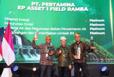 Pertamina EP Ramba Raih Penghargaan Platinum IRBA dan ENSIA 2026