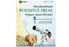 Kapan Lebaran Idulftiri 1447 H? Kemenag Sumsel Siap Gelar Rukyatul Hilal Serentak Kamis 19 Maret 2026